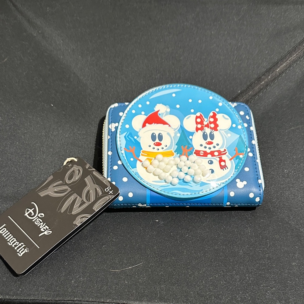 Loungefly Disney Snowman Blue Wallet